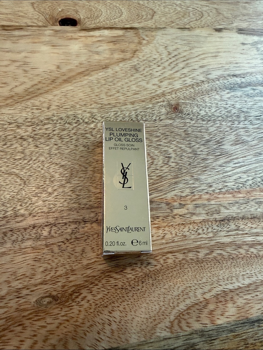 YSL love shine plumping lip oil gloss